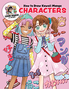 Cover Art for How to Draw Kawaii Manga Characters: Dive into the Whimsical World of Manga Art