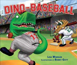 Cover Art for Dino-Baseball