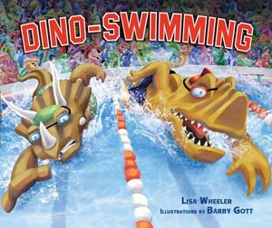 Cover Art for Dino-Swimming