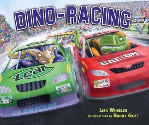Cover Art for Dino-Racing