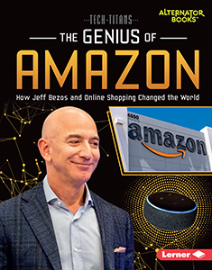 Cover Art for The Genius of Amazon: How Jeff Bezos and Online Shopping Changed the World