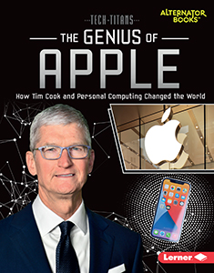 Cover Art for The Genius of Apple: How Tim Cook and Personal Computing Changed the World