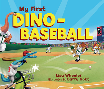 Cover Art for My First Dino-Baseball