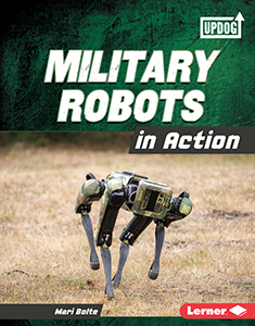 Cover Art for Military Robots in Action