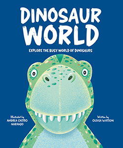 Cover Art for Dinosaur World: A Prehistoric Journey into First Concepts?