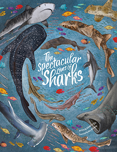 Cover Art for The Spectacular Lives of Sharks