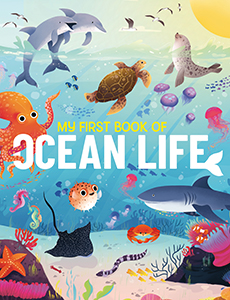 Cover Art for My First Book of Ocean Life