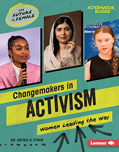 Cover Art for Changemakers in Activism: Women Leading the Way