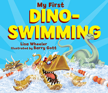 Cover Art for My First Dino-Swimming