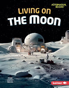 Cover Art for Living on the Moon