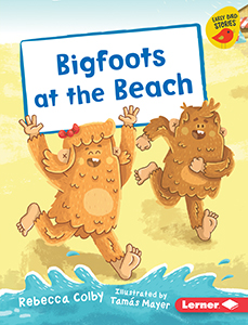 Cover Art for Bigfoots at the Beach
