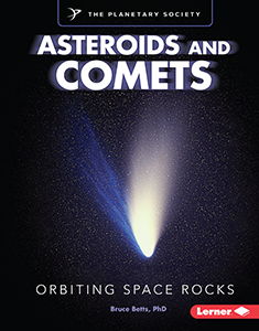 Cover Art for Asteroids and Comets: Orbiting Space Rocks
