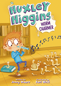 Cover Art for Huxley Higgins, Worm Charmer