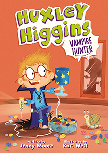 Cover Art for Huxley Higgins, Vampire Hunter