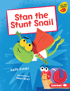 Cover Art for Stan the Stunt Snail