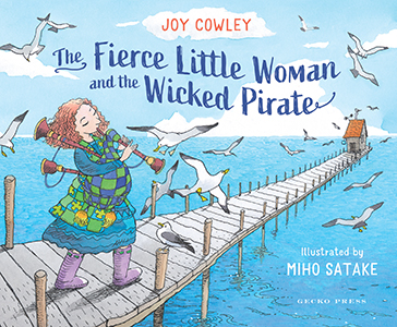 Cover Art for The Fierce Little Woman and the Wicked Pirate-2nd Edition