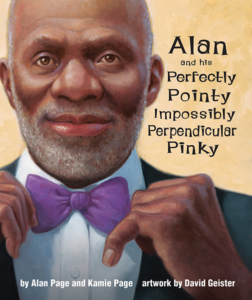 Cover Art for Alan and His Perfectly Pointy Impossibly Perpendicular Pinky